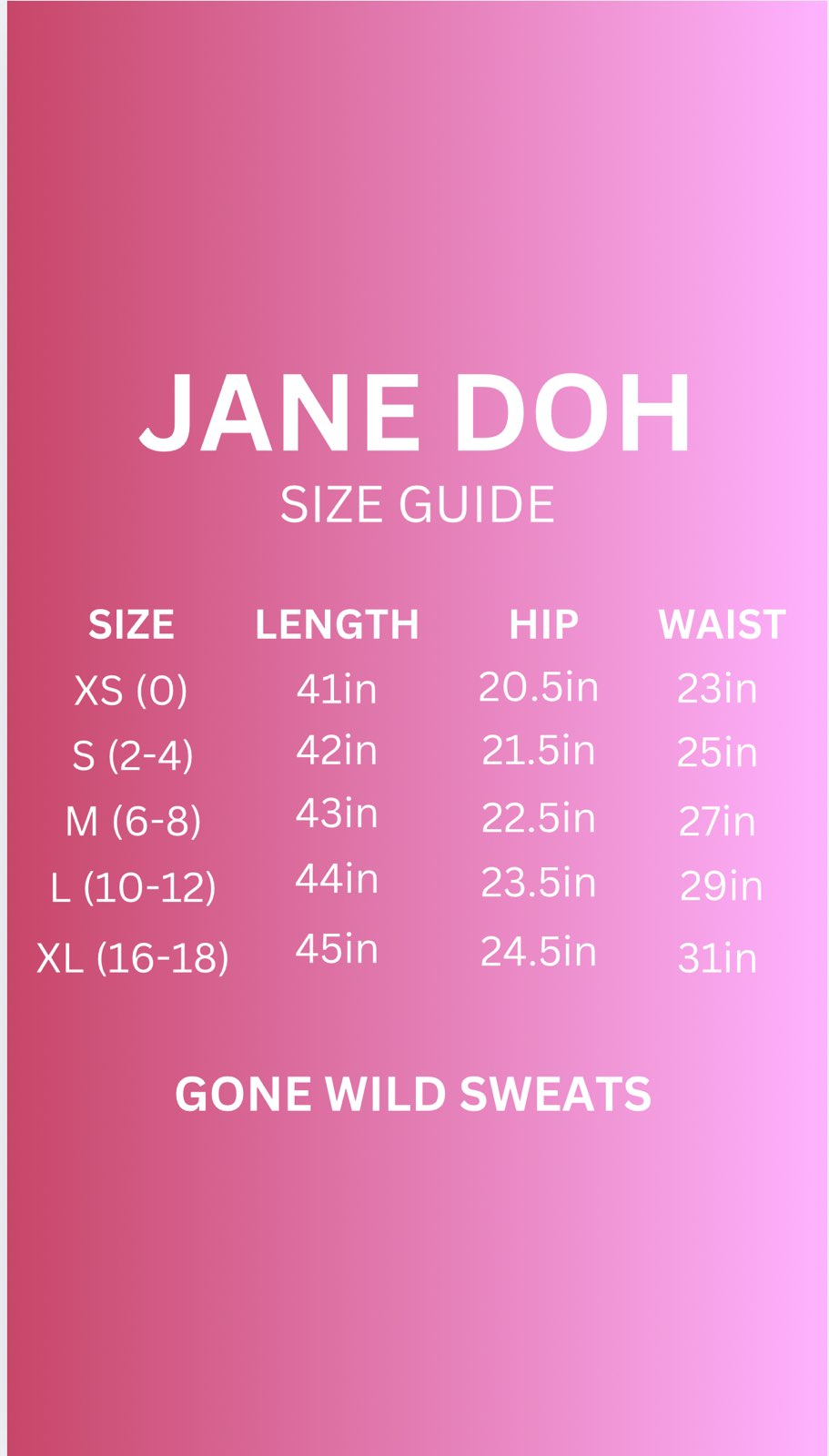 GONE WILD OVERSIZED SWEATS
