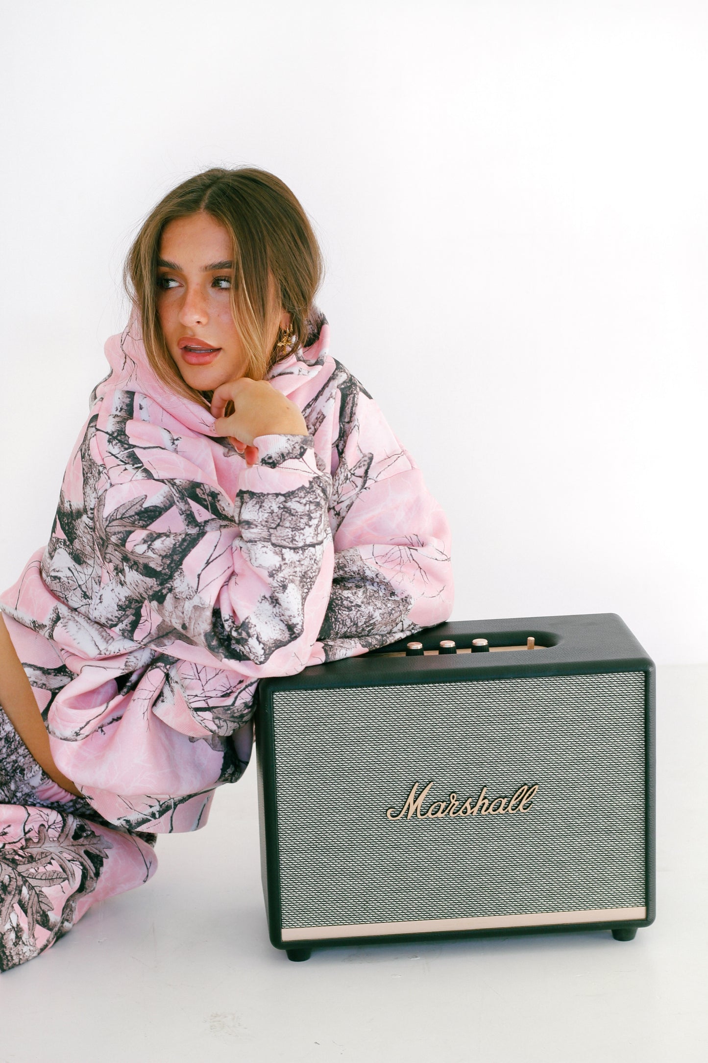 Cool girl camo hoodie (PREORDER)