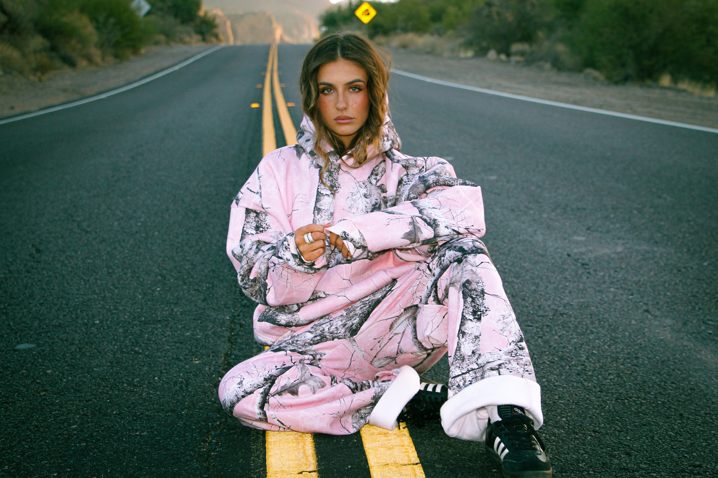 Cool girl camo hoodie (PREORDER)