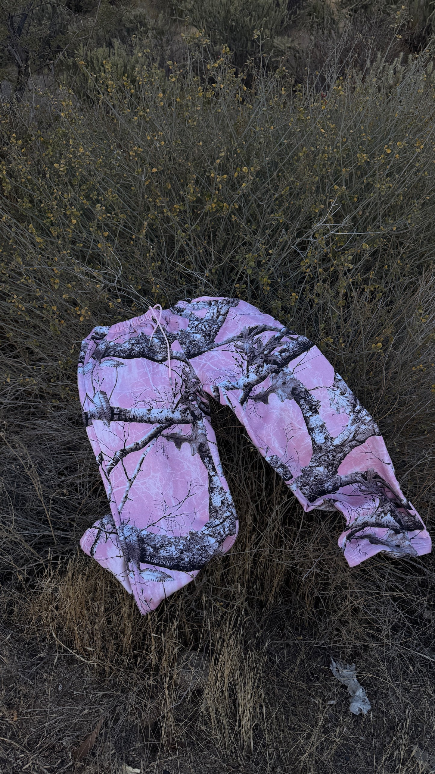 Cool girl camo WIDE LEG SWEATS