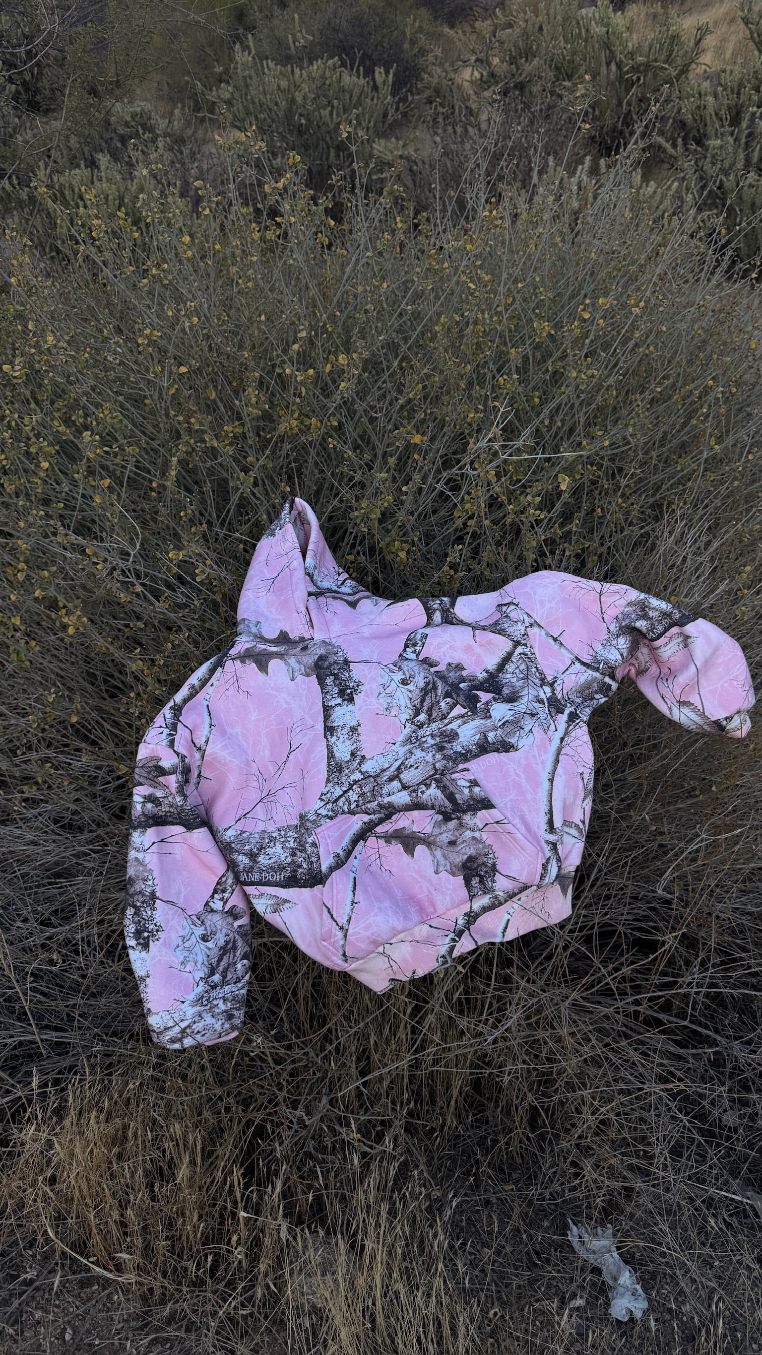 Cool girl camo hoodie